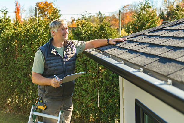 Professional Metal Roofing technician working in Poquonock, CT